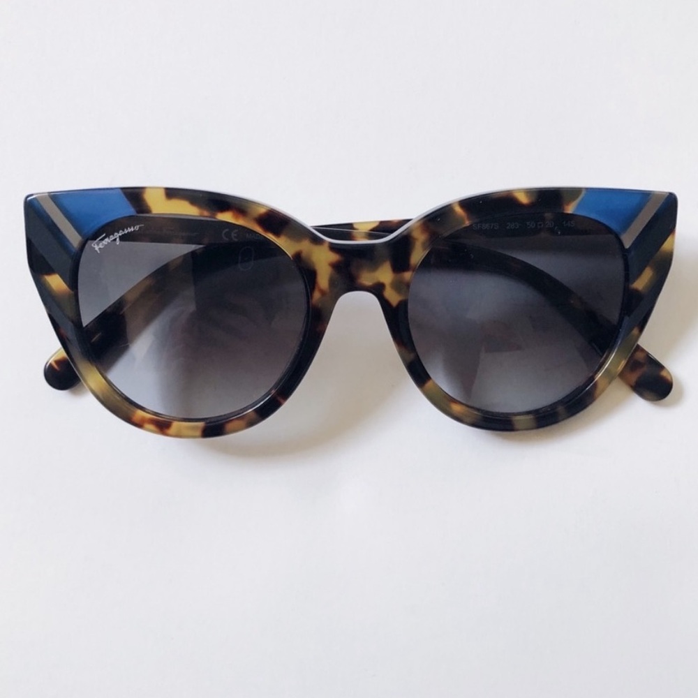 Salvatore Ferragamo Cat Eye Sunglasses, 50mm